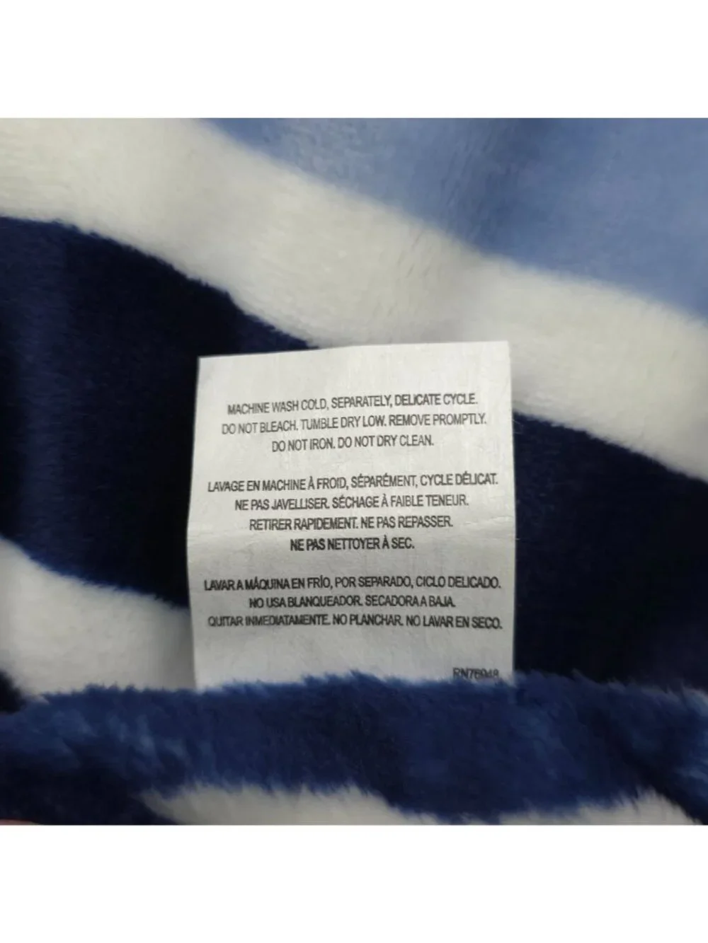 Tommy Hilfiger Super Soft Plush Throw Blanket 50